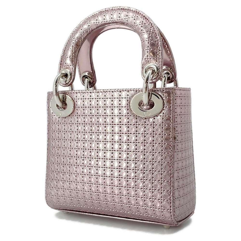 Christian Dior handbag Lady Cannage shoulder bag - Picture 2 of 12